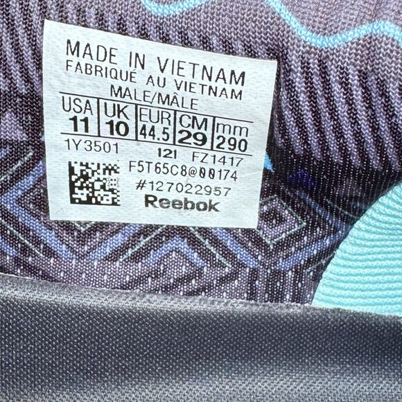 Reebok Nano X1 Lux Aztec Trainers Shoes Men's 11 Black Floatride Energy FZ1417 - Picture 11 of 11